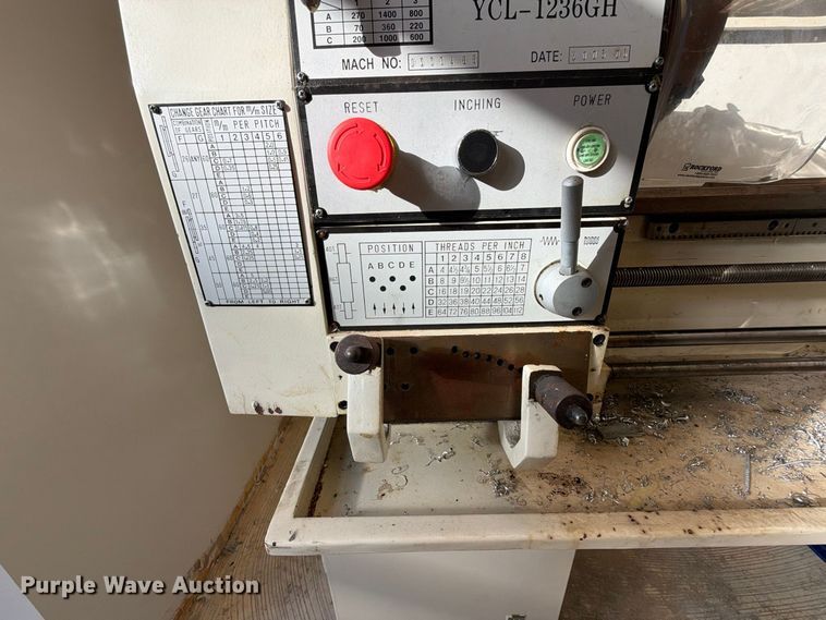 image for item EX4304 C.P. TOOLS INC. YCL-1236GH lathe