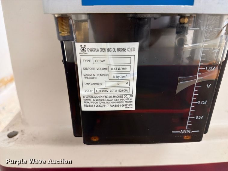 image for item EX4307 CP TOOLS INC AC-3KV milling machine