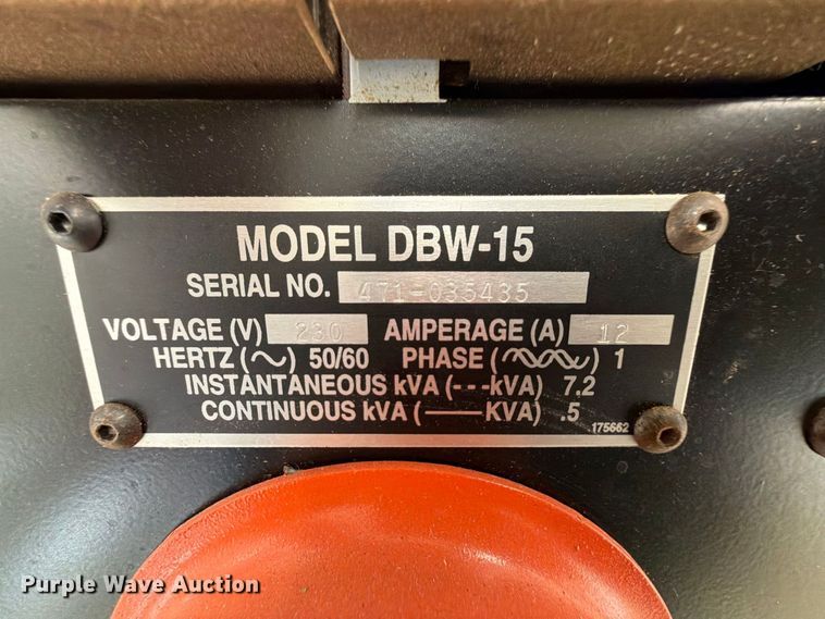 image for item EX4308 DBW-15 blade welder