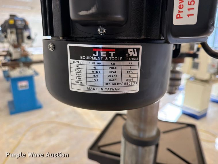 image for item EX4312 Jet JDP-20MF drill press