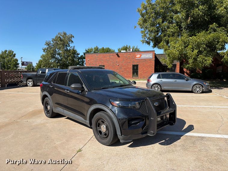 image for item EX4314 2020 Ford Explorer  Police Interceptor SUV