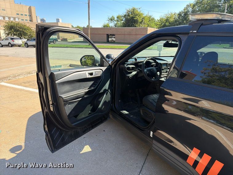 image for item EX4314 2020 Ford Explorer  Police Interceptor SUV