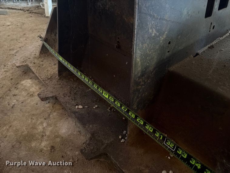 image for item EX4624 RUT Manufacturing tree shredder backhoe attachment