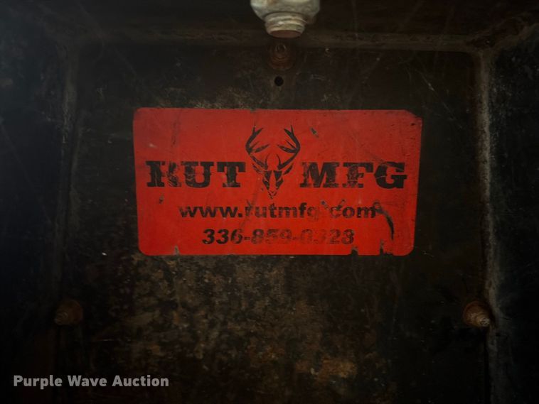 image for item EX4624 RUT Manufacturing tree shredder backhoe attachment