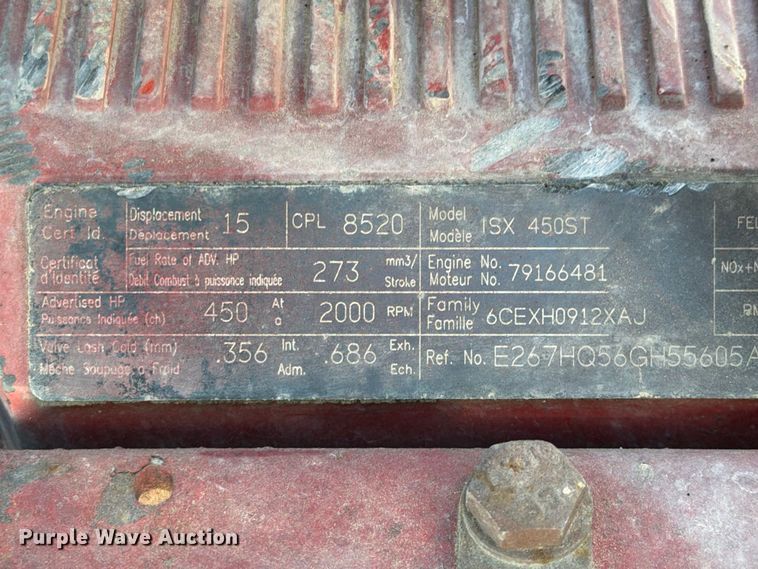 image for item FB8985 2007 Kenworth W900 semi truck