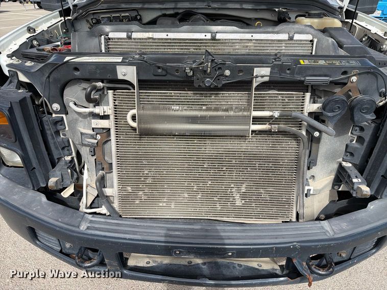 image for item FI2041 2008 Ford F350 Super Duty flatbed pickup truck