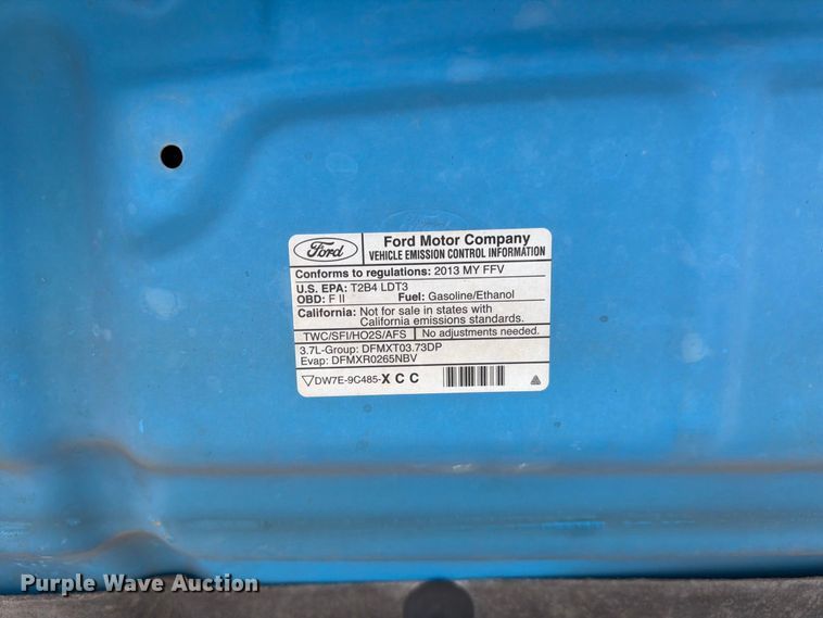 image for item FI2042 2013 Ford F150 pickup truck