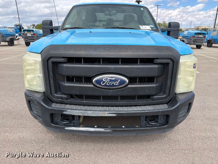 image for item FI2044 2011 Ford F350 Super Duty utility bed pickup truck