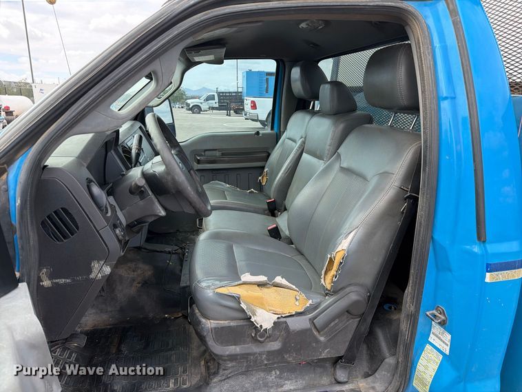 image for item FI2044 2011 Ford F350 Super Duty utility bed pickup truck