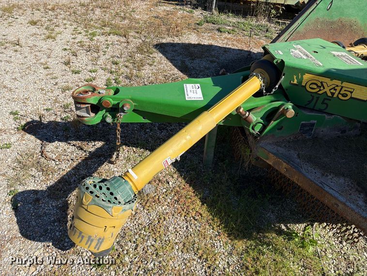 image for item FK3580 John Deere CX15 batwing rotary mower