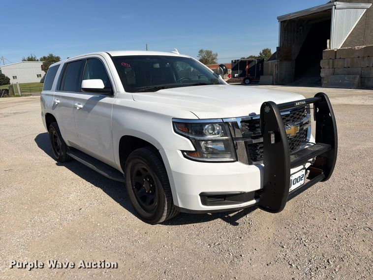 image for item FK3840 2018 Chevrolet Tahoe Police SUV