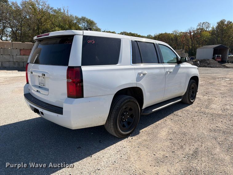 image for item FK3840 2018 Chevrolet Tahoe Police SUV