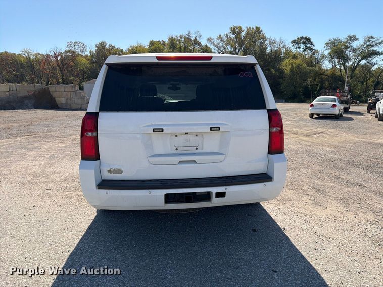 image for item FK3840 2018 Chevrolet Tahoe Police SUV