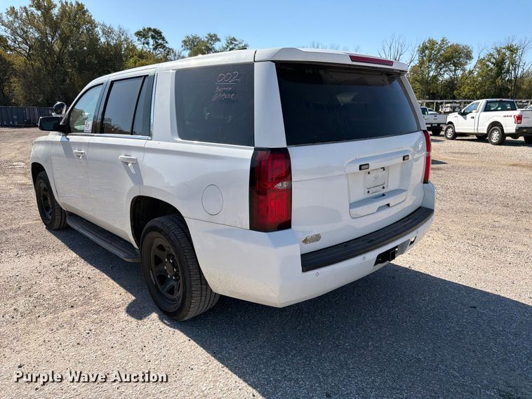 image for item FK3840 2018 Chevrolet Tahoe Police SUV