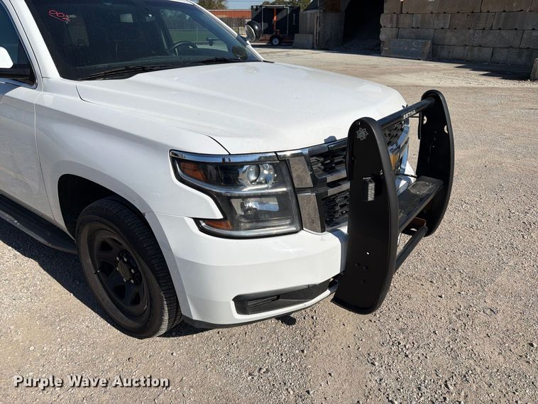 image for item FK3840 2018 Chevrolet Tahoe Police SUV