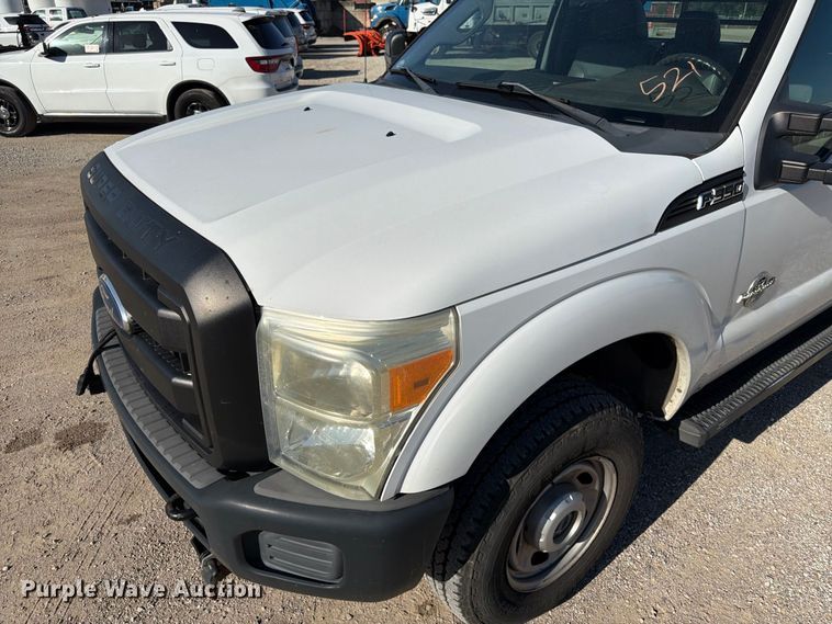 image for item FK3841 2011 Ford F350 Super Duty flatbed pickup truck