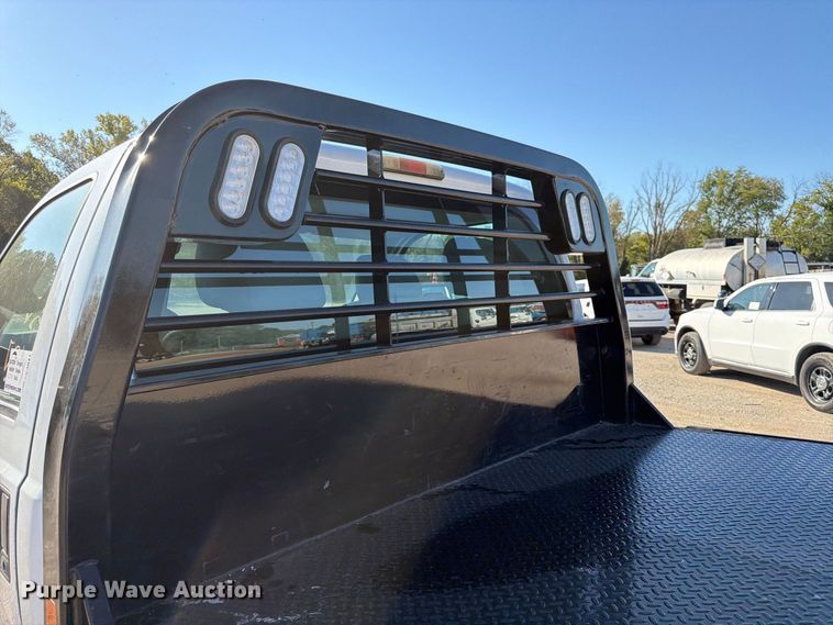 image for item FK3841 2011 Ford F350 Super Duty flatbed pickup truck