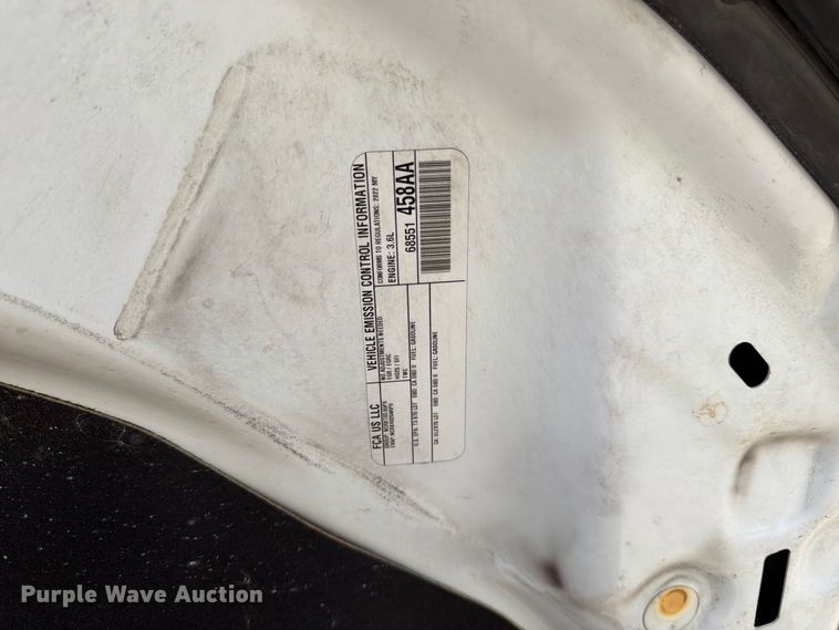 image for item FK3844 2022 Dodge Durango SSV SUV