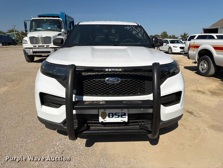 image for item FK3848 2020 Ford Explorer Police Interceptor SUV