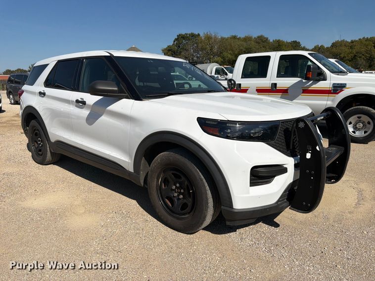 image for item FK3848 2020 Ford Explorer Police Interceptor SUV