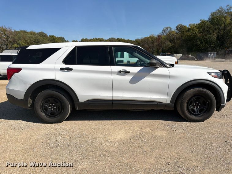 image for item FK3848 2020 Ford Explorer Police Interceptor SUV