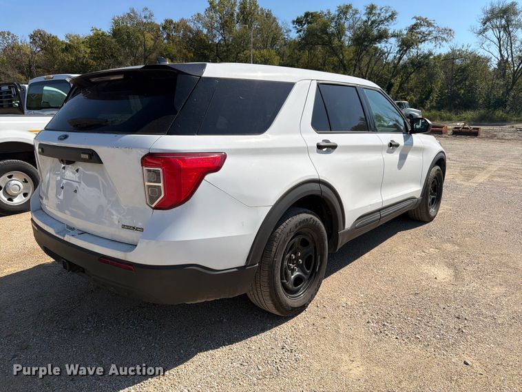 image for item FK3848 2020 Ford Explorer Police Interceptor SUV