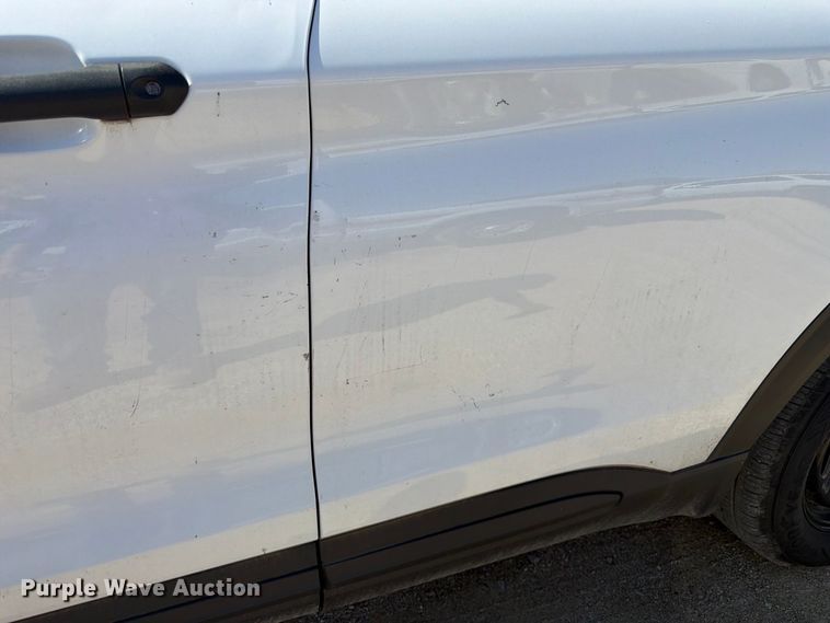 image for item FK3848 2020 Ford Explorer Police Interceptor SUV