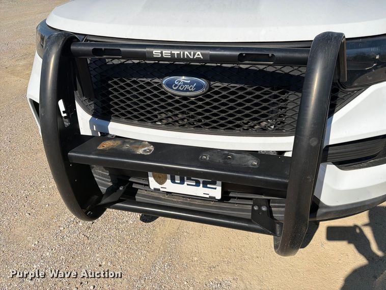 image for item FK3848 2020 Ford Explorer Police Interceptor SUV