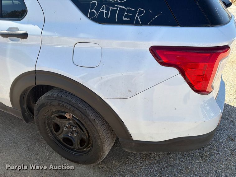 image for item FK3848 2020 Ford Explorer Police Interceptor SUV