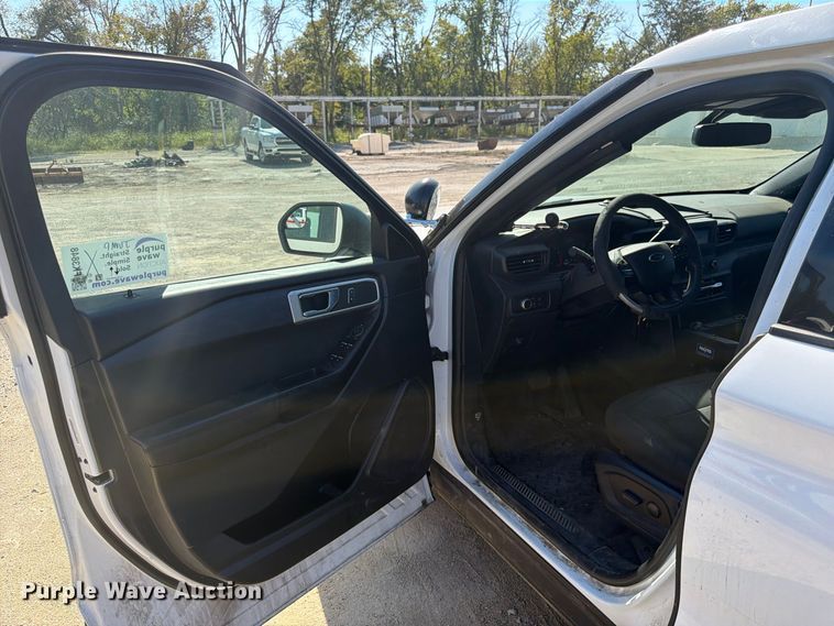 image for item FK3848 2020 Ford Explorer Police Interceptor SUV