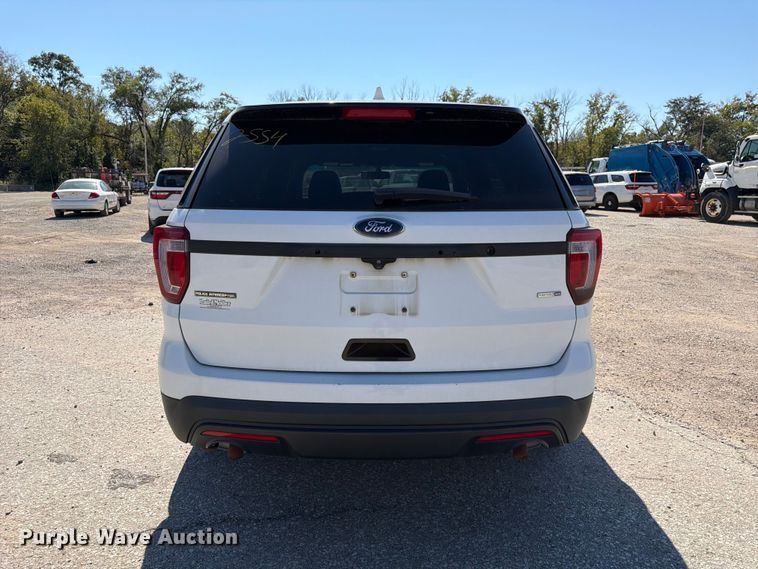 image for item FK3849 2016 Ford Explorer Police SUV