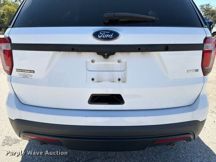 image for item FK3849 2016 Ford Explorer Police SUV