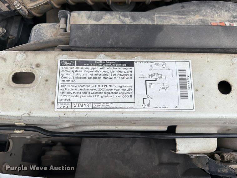 image for item FM6550 2002 Ford Ranger pickup truck