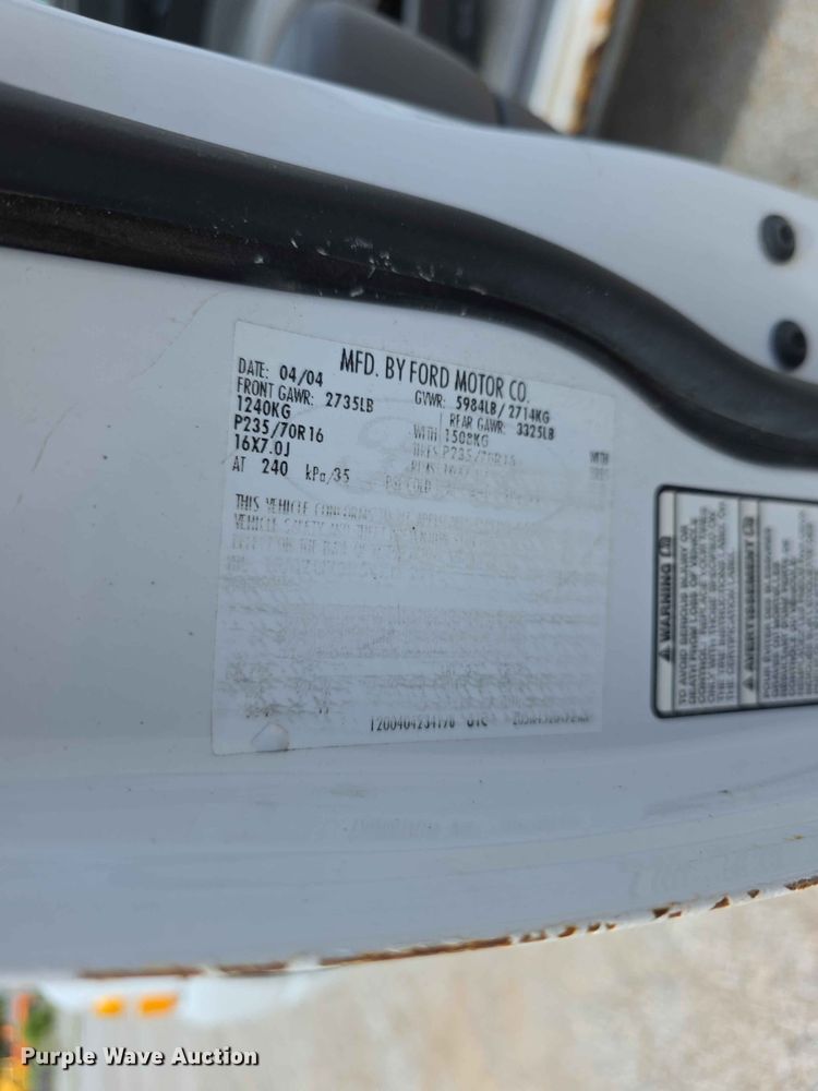 image for item FN5705 2004 Ford Explorer SUV
