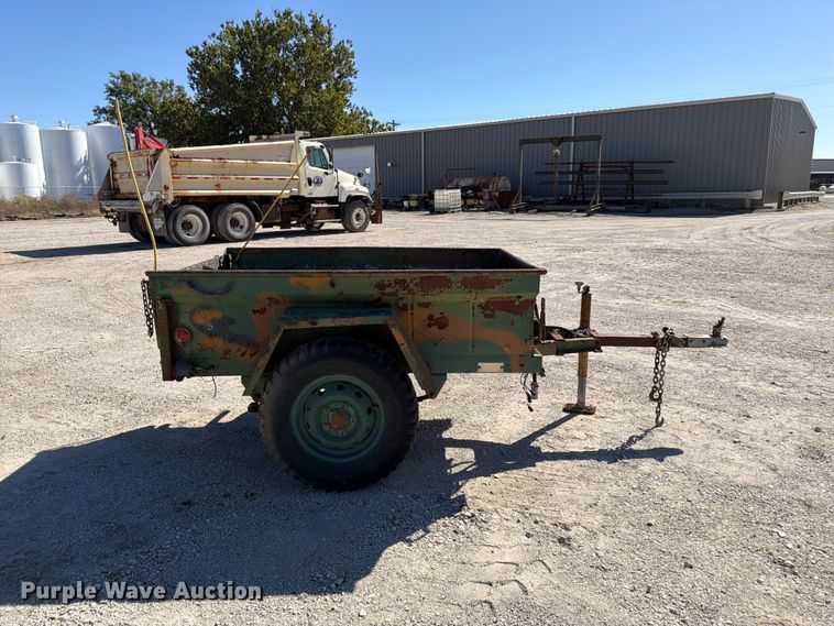image for item FP3126 Shop Built utility trailer
