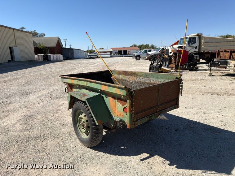 image for item FP3126 Shop Built utility trailer