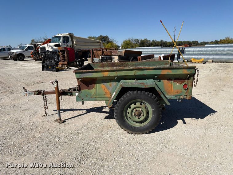 image for item FP3126 Shop Built utility trailer