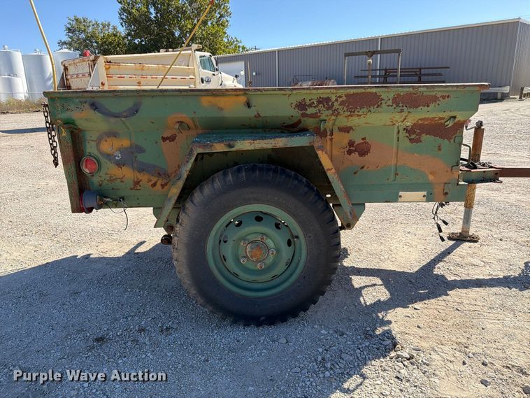 image for item FP3126 Shop Built utility trailer