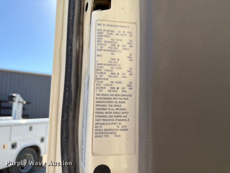 image for item FP3130 2017 Freightliner 114SD Dump truck