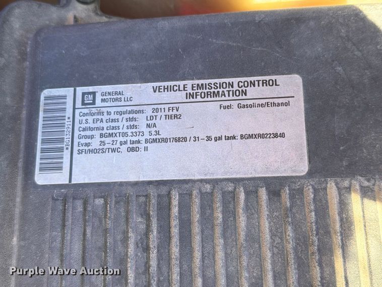 image for item FP3135 2011 Chevrolet Silverado 1500 Crew Cab pickup truck