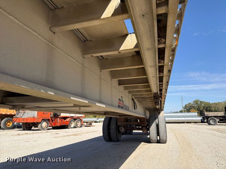 image for item FP3142 1999 Benson AF489650 flatbed trailer