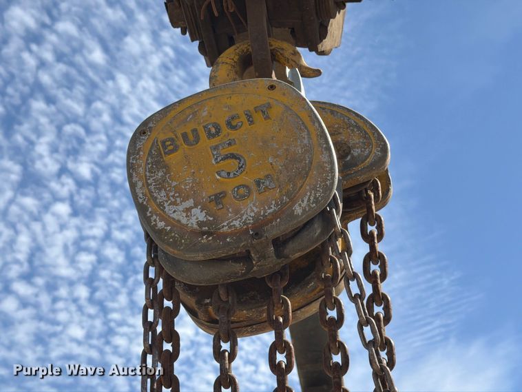 image for item FP3144 Budgit 5 ton overhead chain hoist