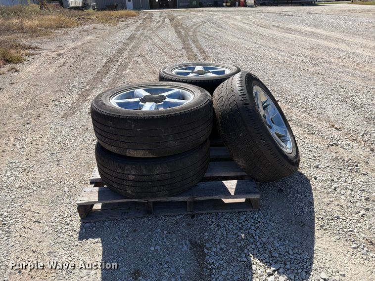 image for item FP3145 (5) tires and wheels