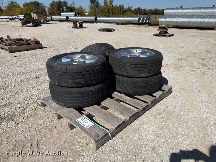 image for item FP3145 (5) tires and wheels