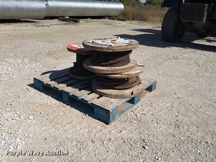 image for item FP3146 (3) partial spools of cable