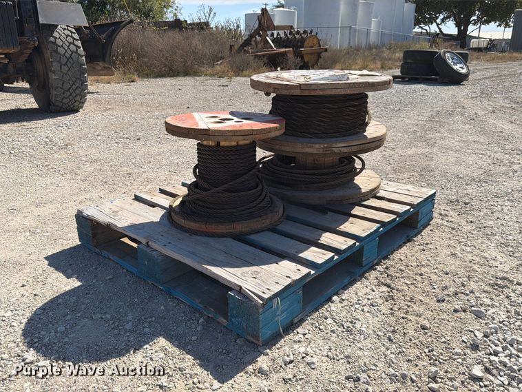 image for item FP3146 (3) partial spools of cable