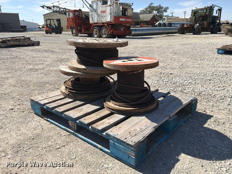 image for item FP3146 (3) partial spools of cable