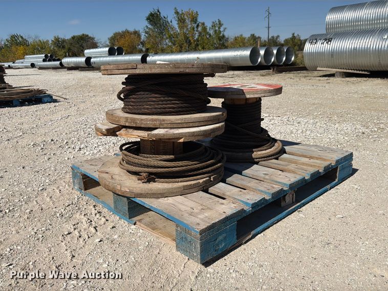 image for item FP3146 (3) partial spools of cable