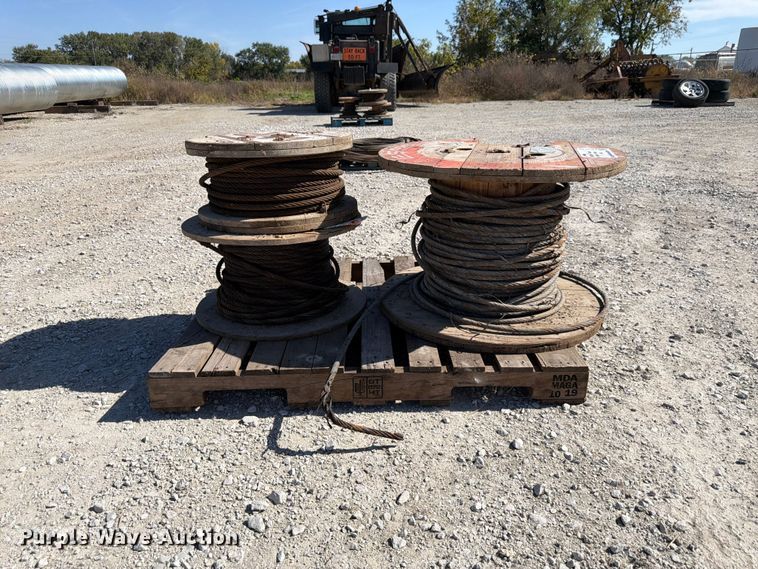 image for item FP3148 (3) partial spools of cable