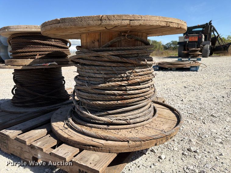 image for item FP3148 (3) partial spools of cable